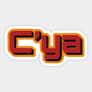 C'ya Sticker